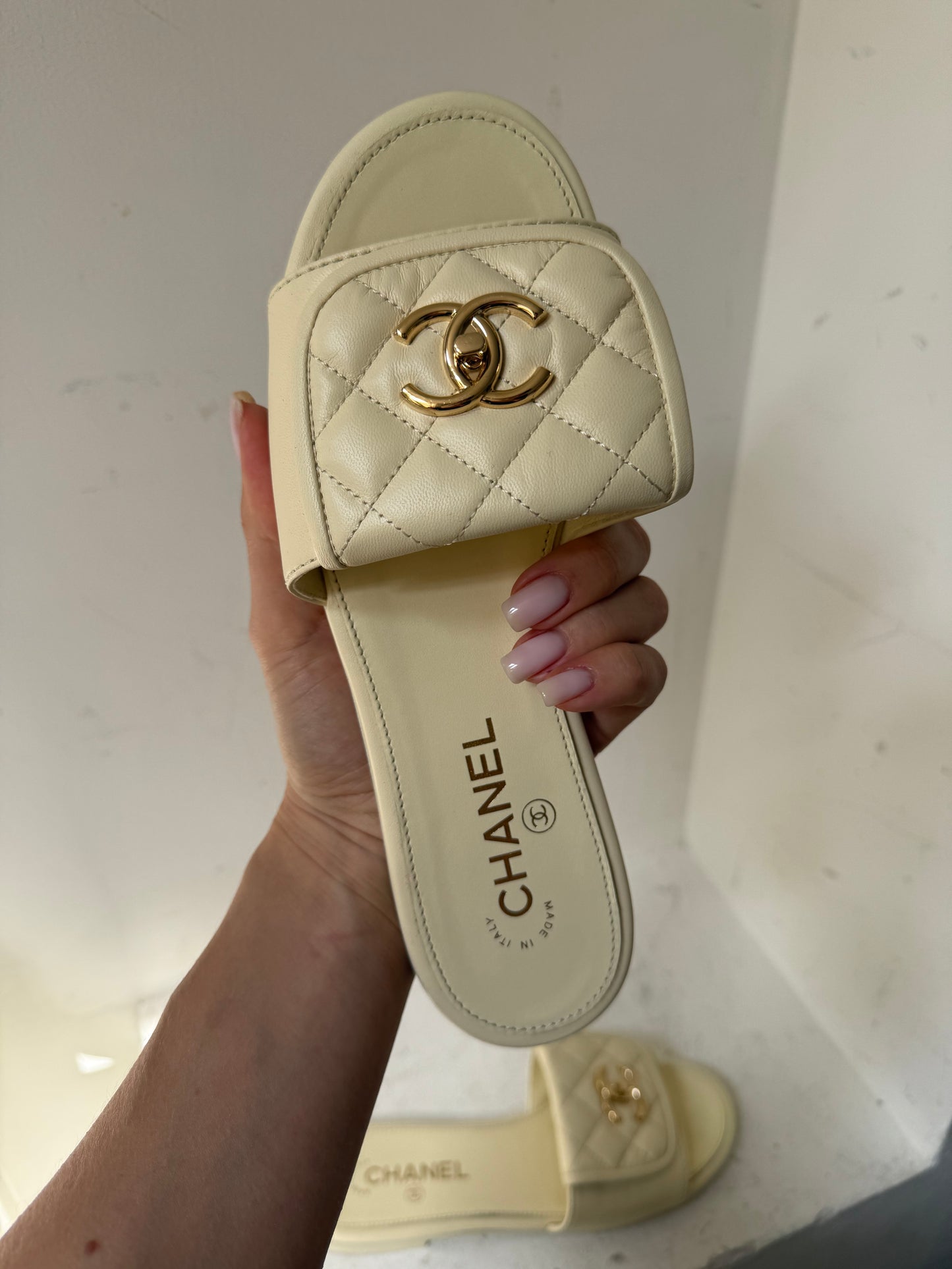 Chanel slipper 38.5 - 2025 collection