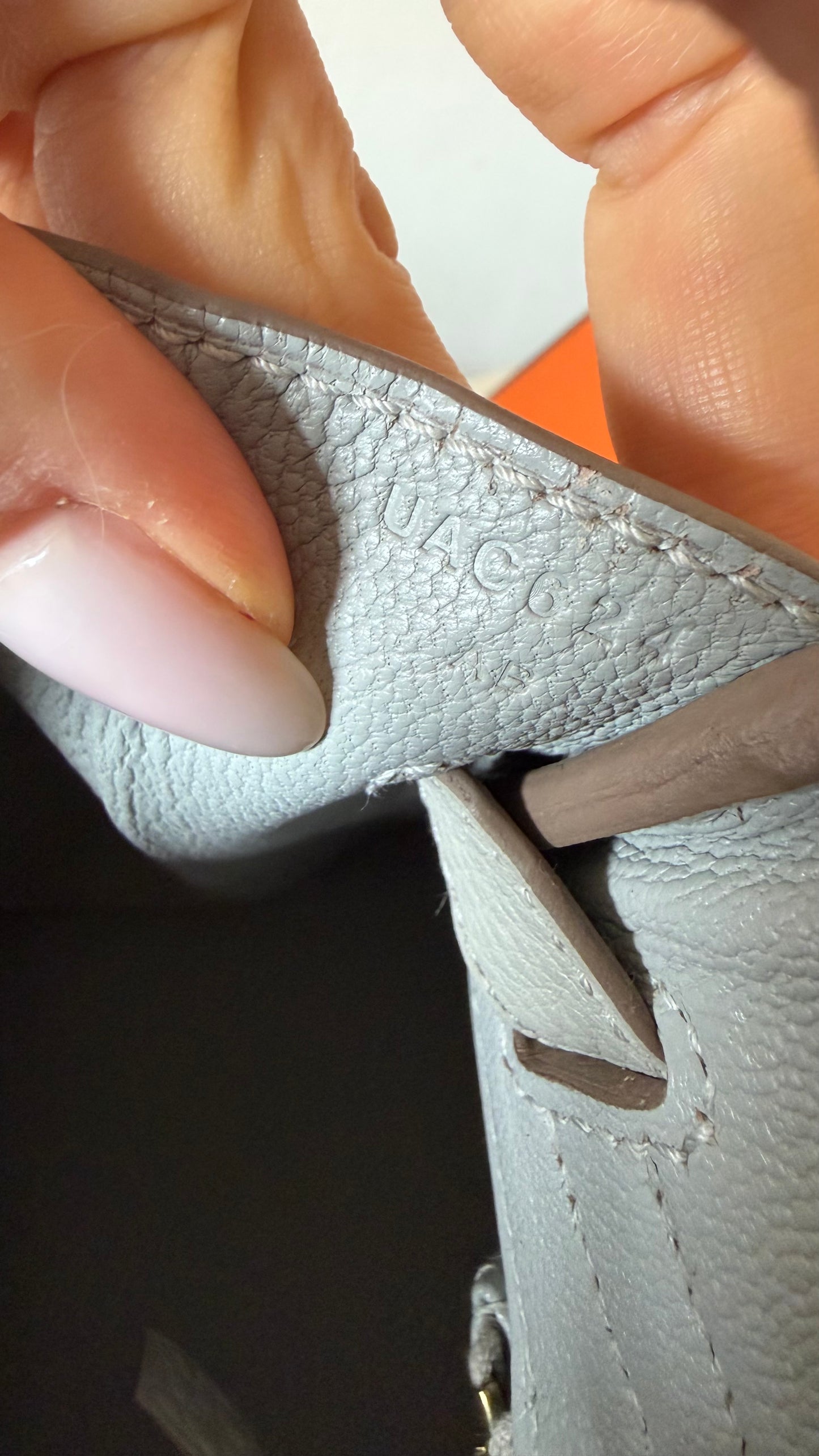 Birkin 30 Gris Perle togo leather U stamp (2022)