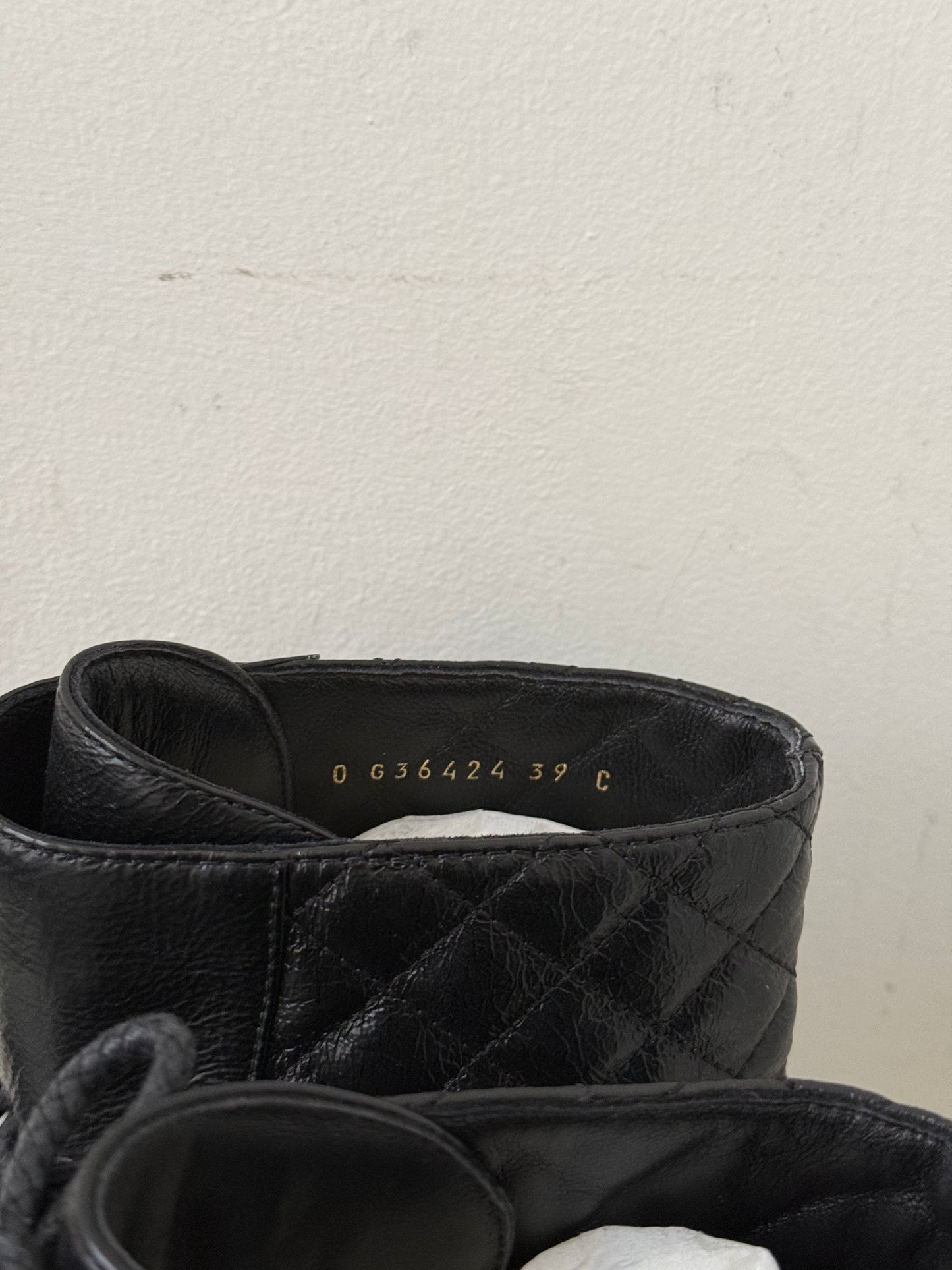 Chanel boots maat 39 worn once