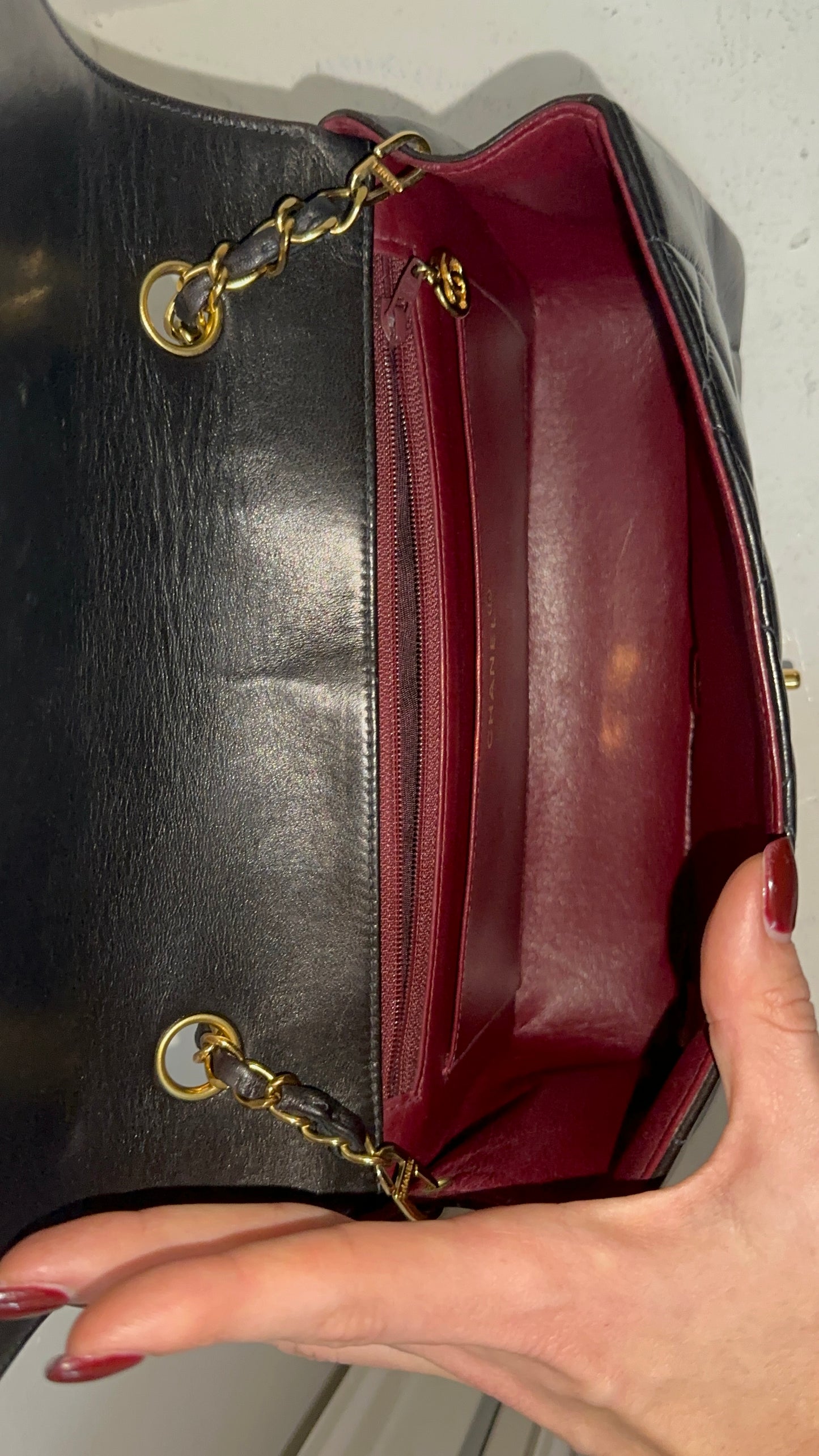 Chanel chocolate vintage Diana