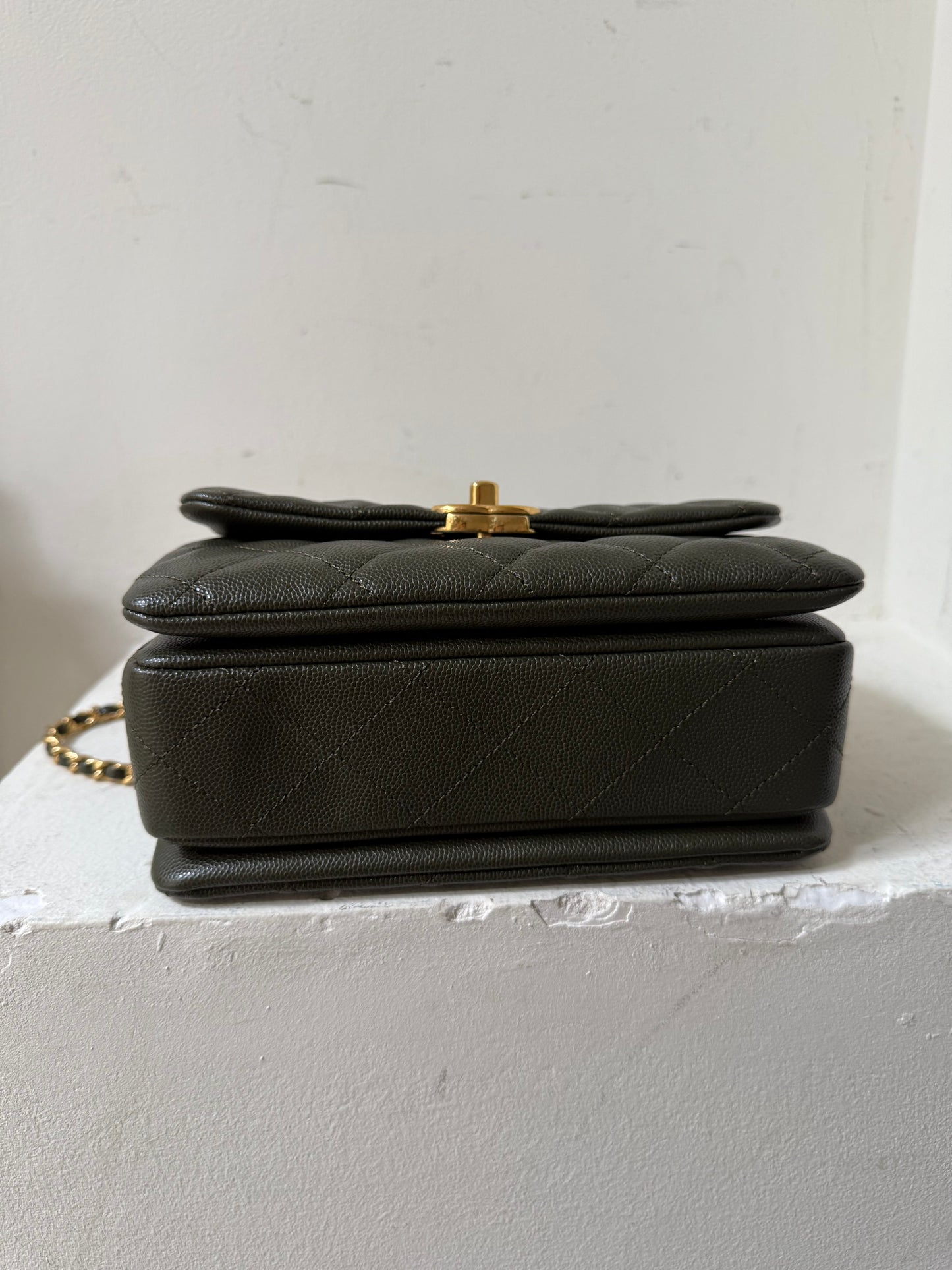 Chanel small single flap bag