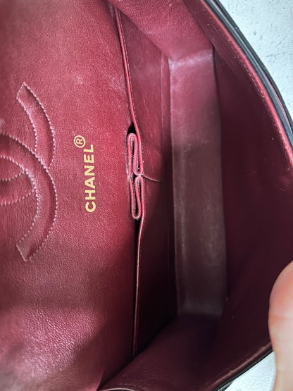Chanel medium v-stitch flap bag