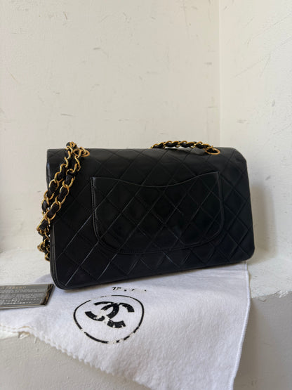 Chanel medium black lambskin 3 series (1997-1999)