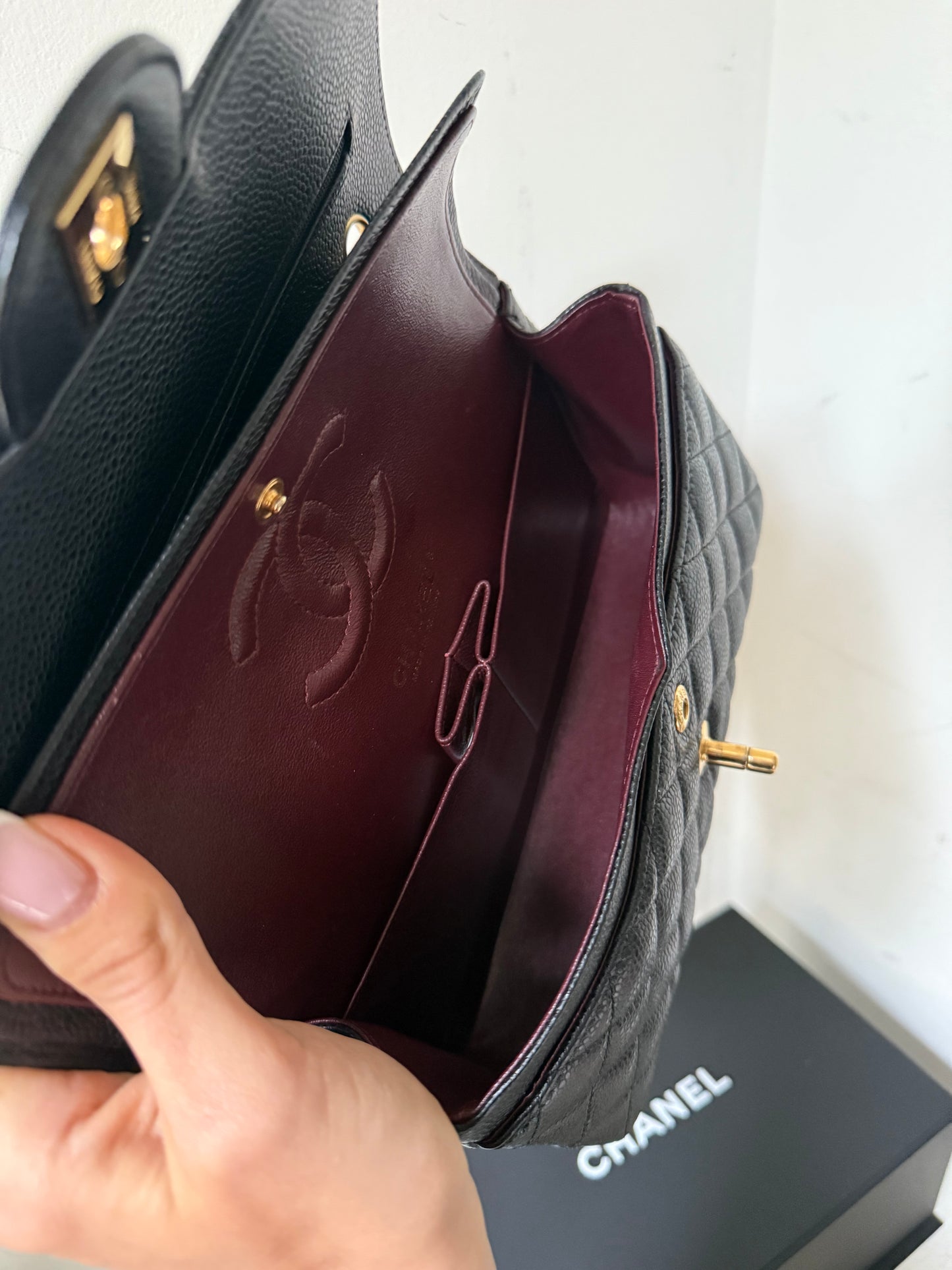 Chanel classic flap caviar small (2019)