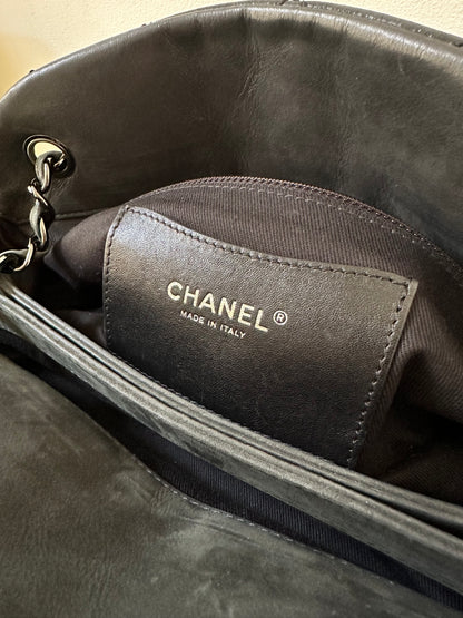 Chanel mademoiselle bowling bag black