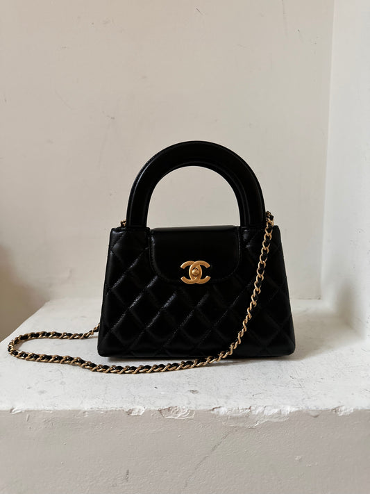 Chanel Kelly nano in black colour