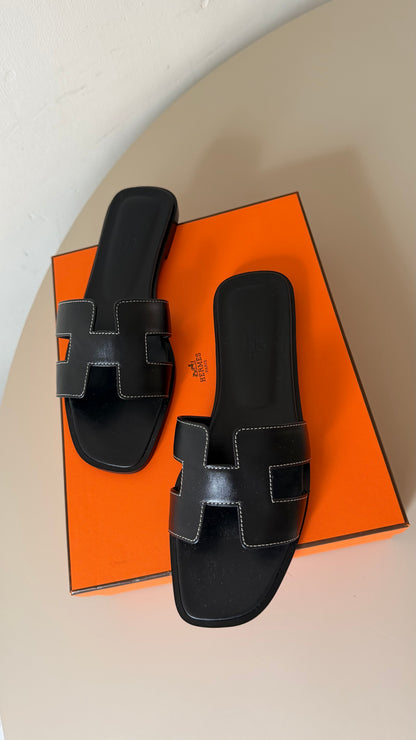 Oran black slipper size 39 new