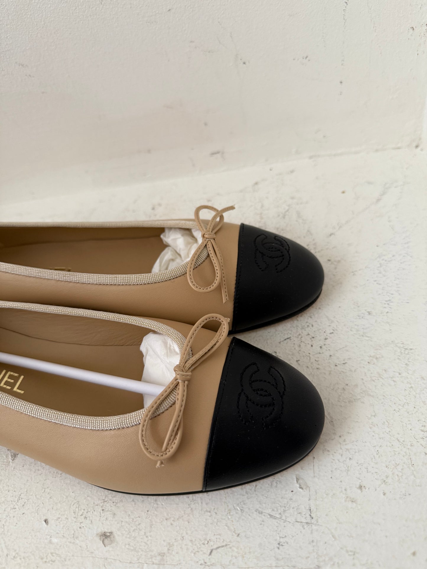 Chanel ballerina 38 new pair