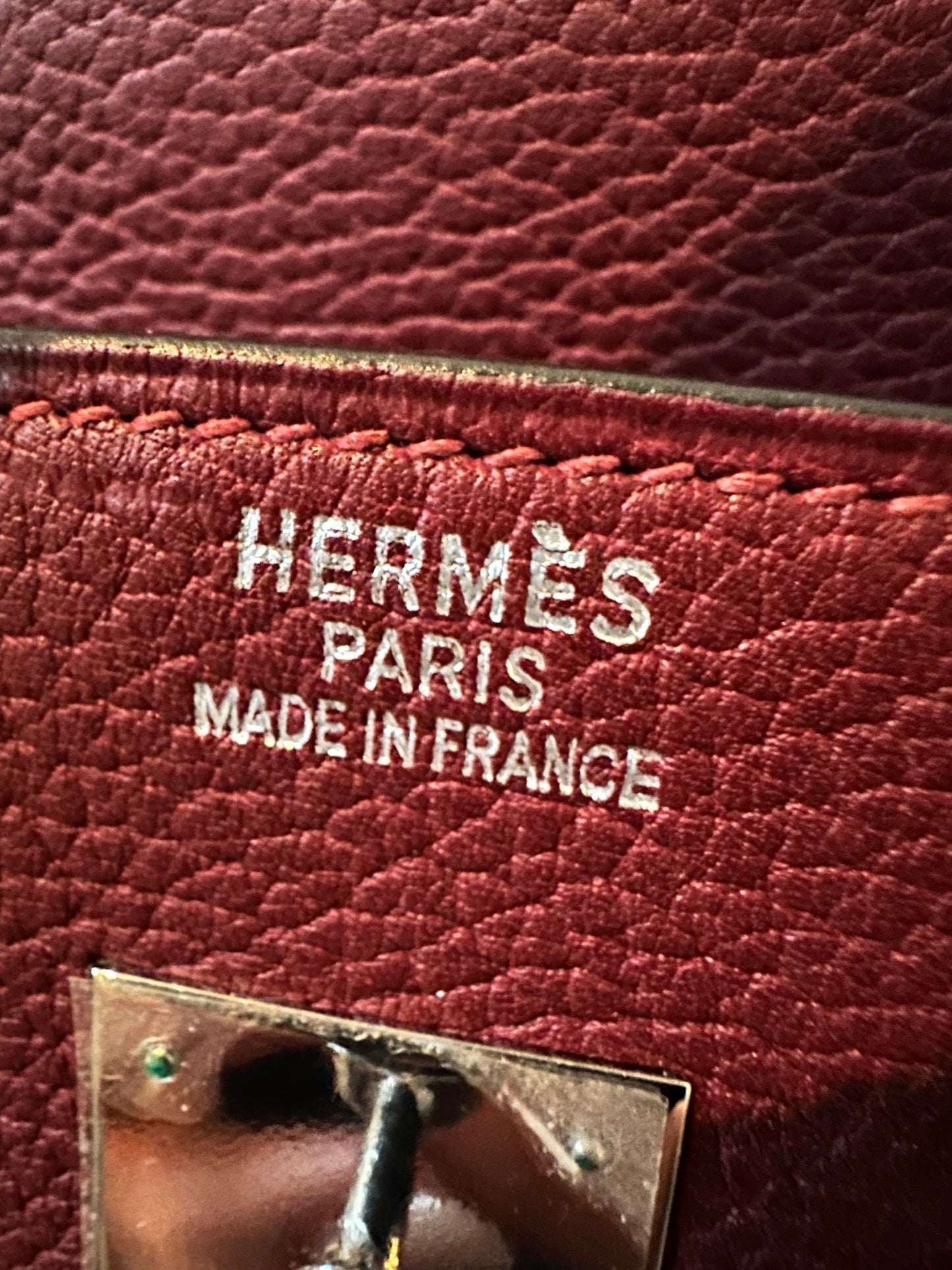 Hermès Birkin 35 rouge H (2005)