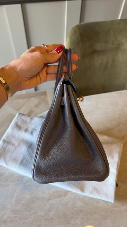 Birkin 25 Etain rose gold hardware stamp Y - 2020