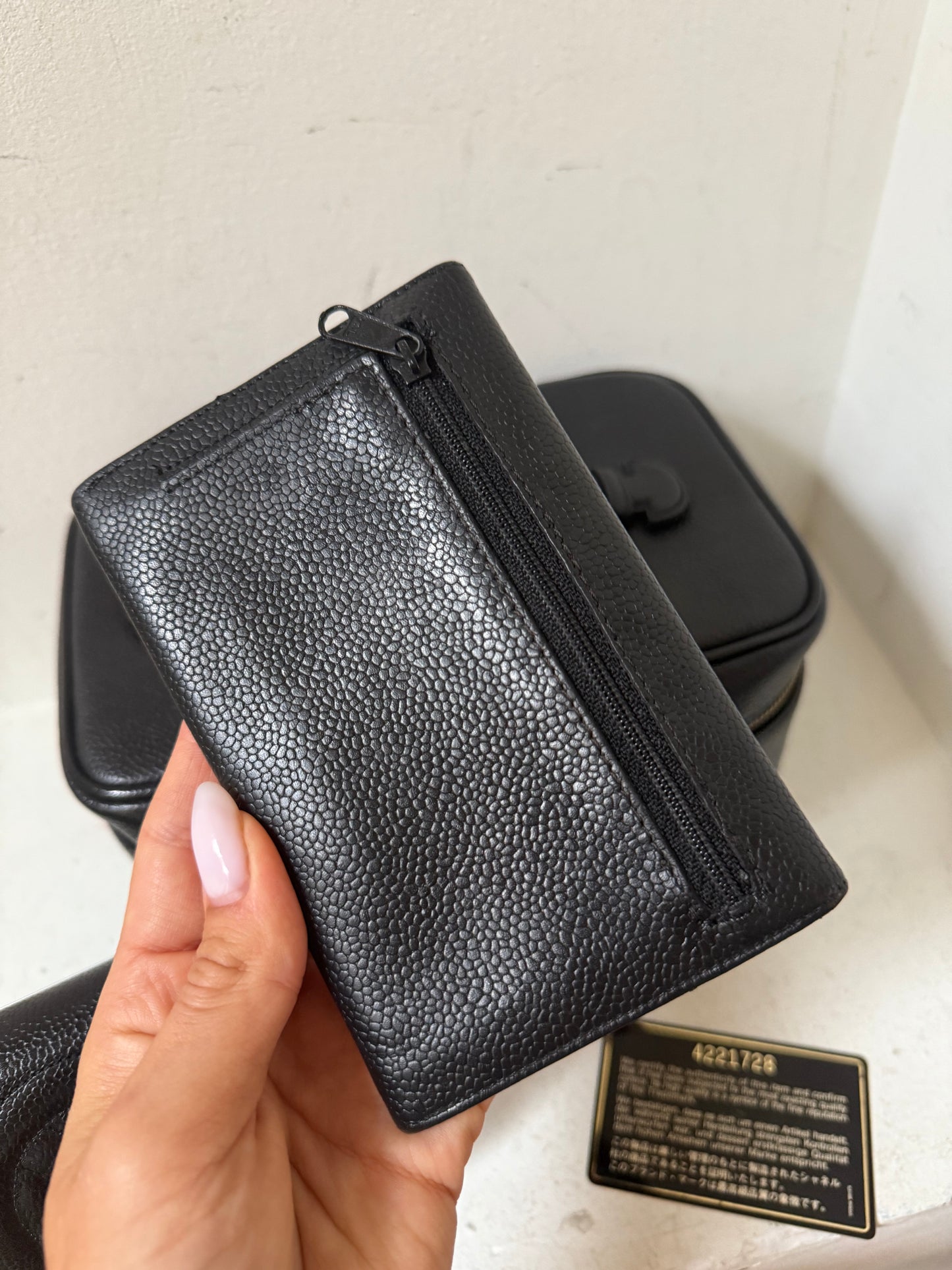 Chanel vintage wallet 4 series