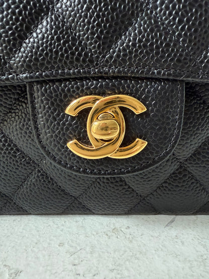 Chanel small classic flap caviar 2013