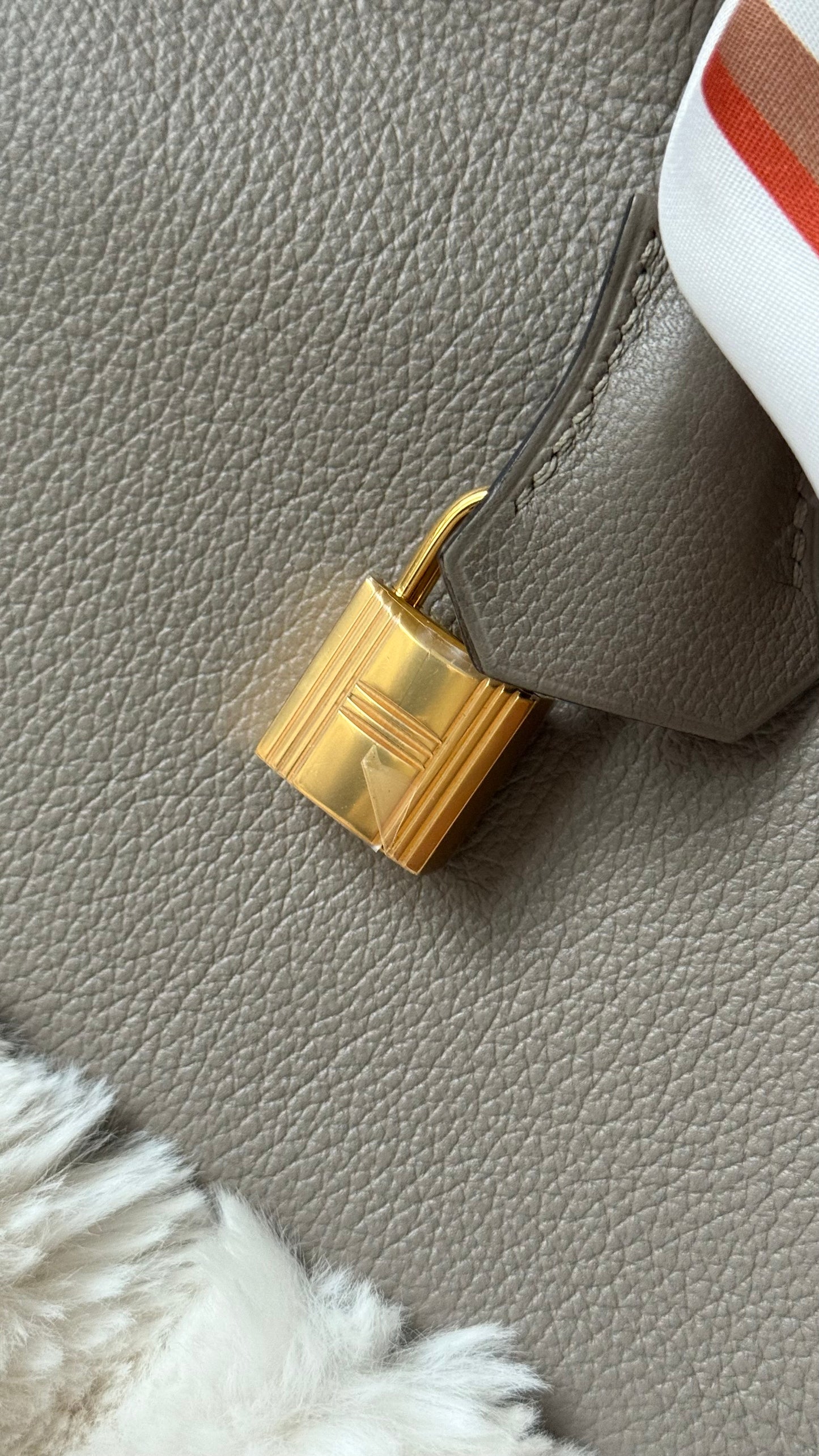 Birkin 25 gris asphalte 2020 dustbag bababebi