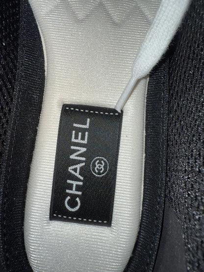 Chanel white sneakers size 40