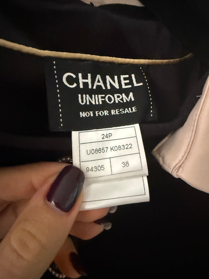 Chanel uniform jacket with embellishments