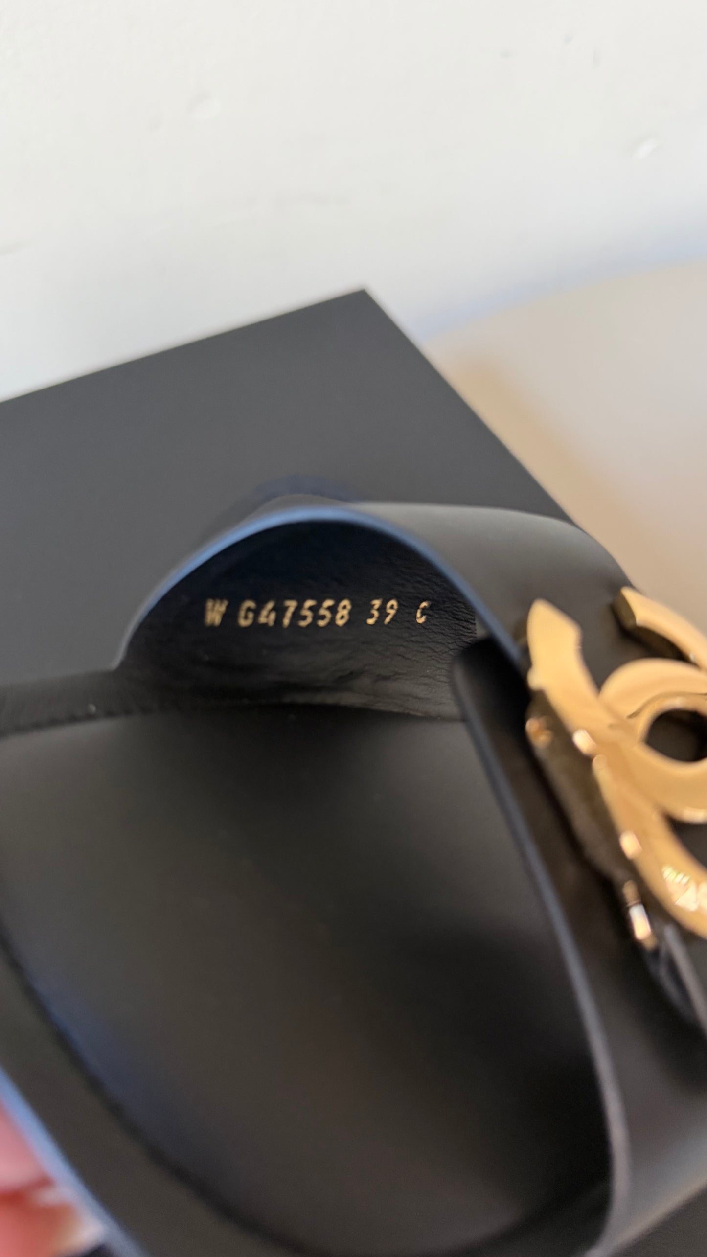 Chanel slipper maat 38.5