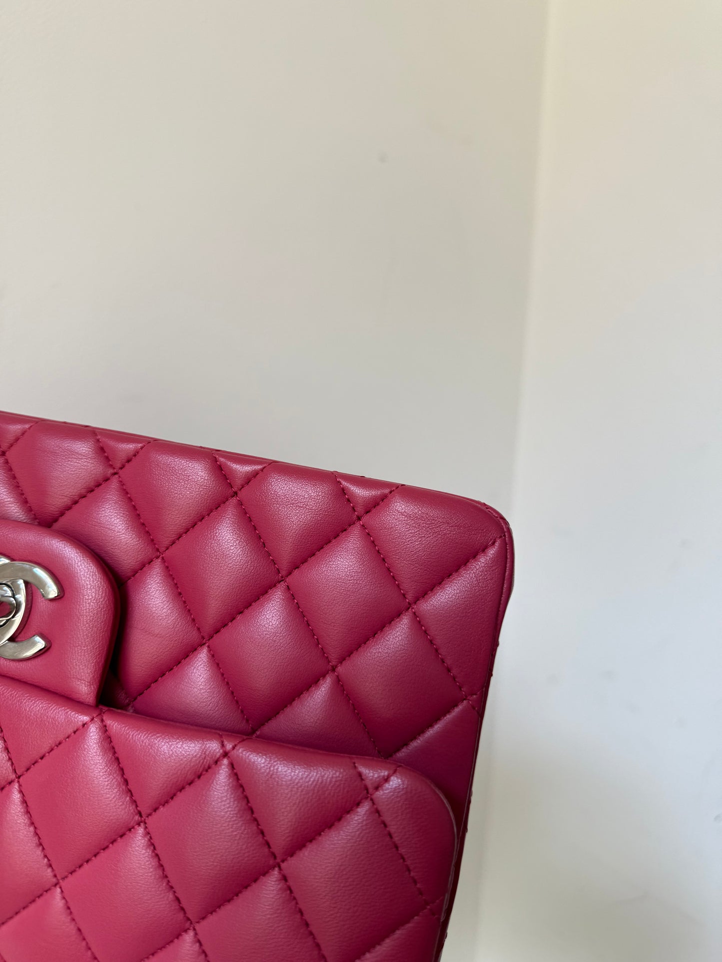 Chanel pink small flap bag 2018