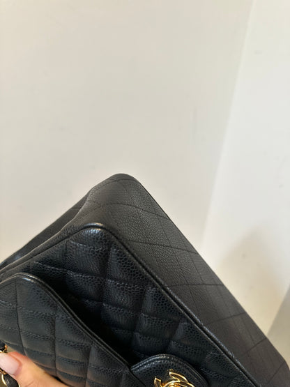 Chanel medium caviar flap bag