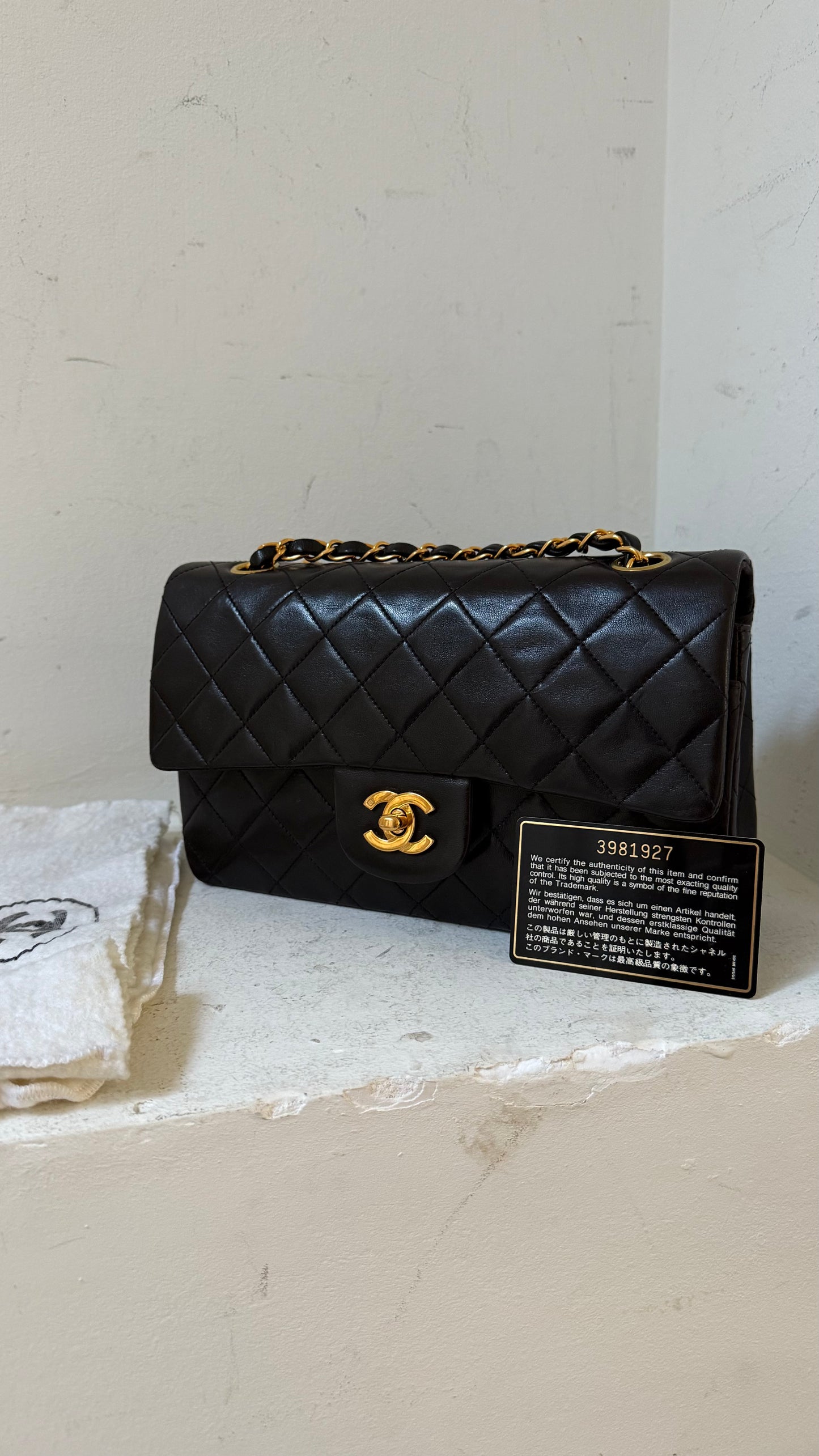 Chanel small vintage lambskin 3 series (1996-1997)
