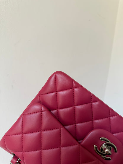 Chanel pink small flap bag 2018