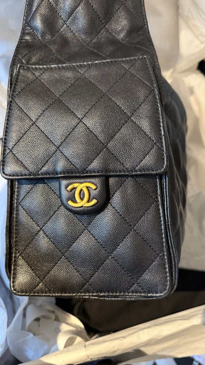 Chanel medium 25 caviar full set