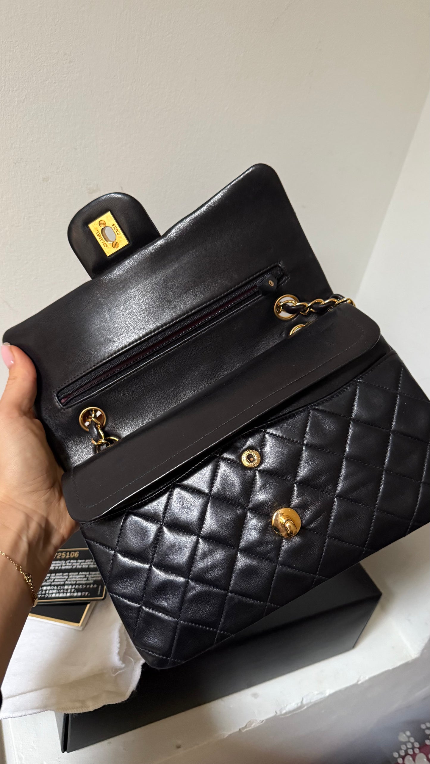 Chanel small classic flap vintage 3 series