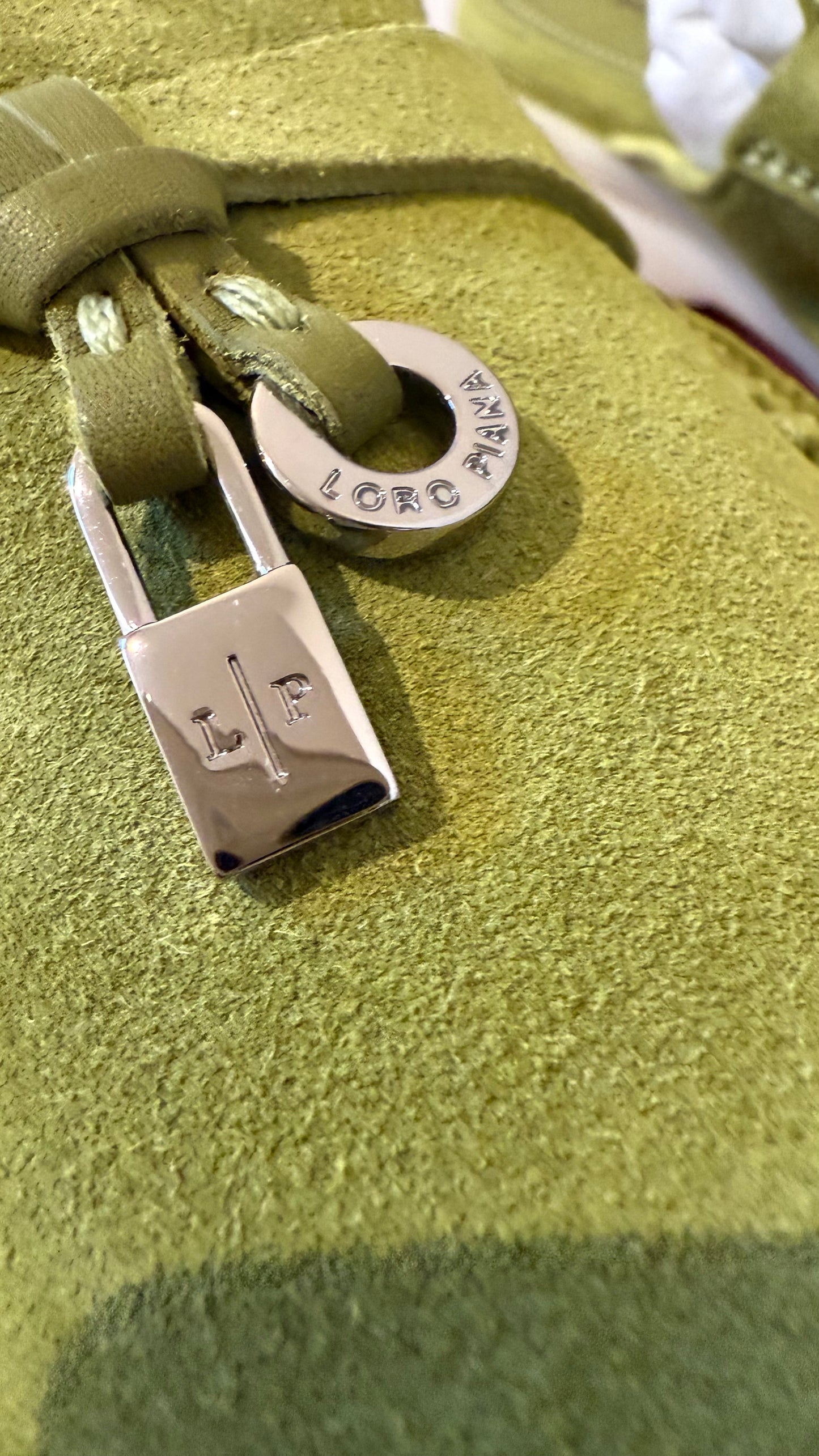 Loro Piana green open summer charm walk 39.5