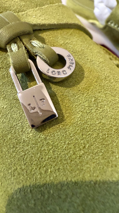 Loro Piana green open summer charm walk 39.5