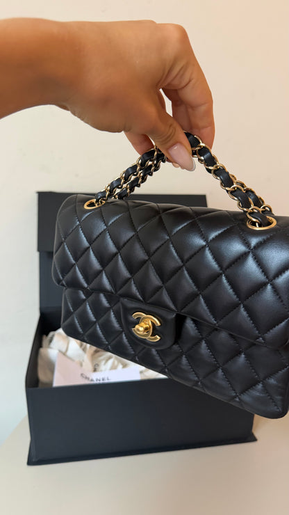 Chanel classic flapbag small 2023 full set