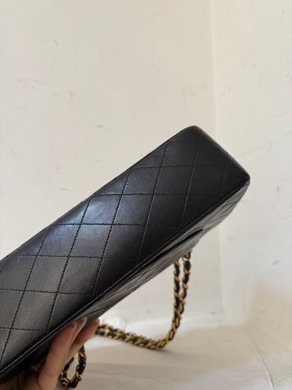Chanel medium black lambskin 3 series (1997-1999)