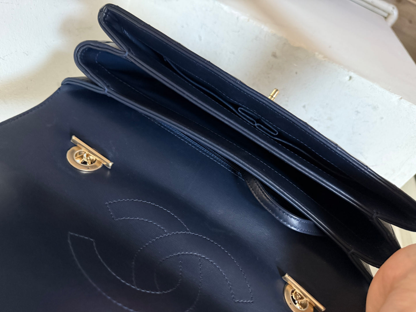 Chanel cc trendy flapbag with chain