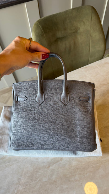 Birkin 25 Etain rose gold hardware stamp Y - 2020
