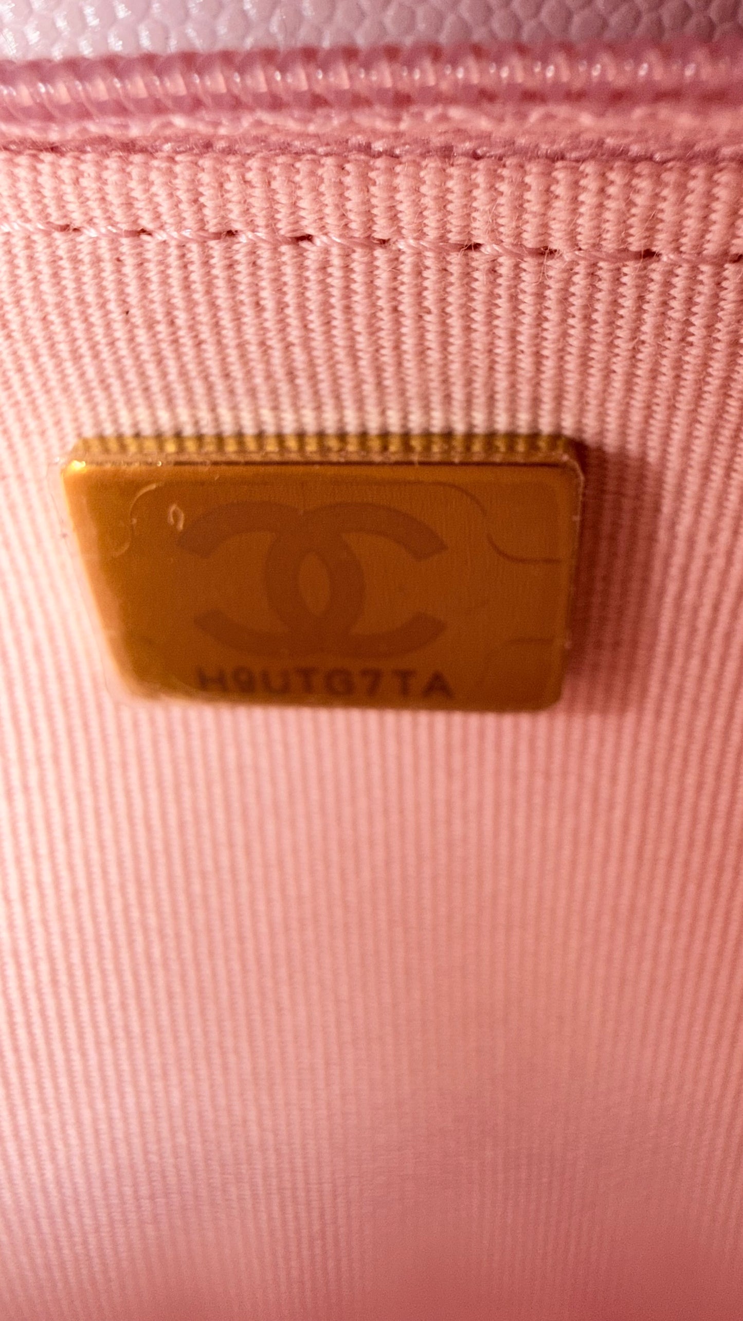 Chanel wallet on chain baby pink - new with chip