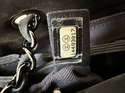 Chanel mademoiselle bowling bag black