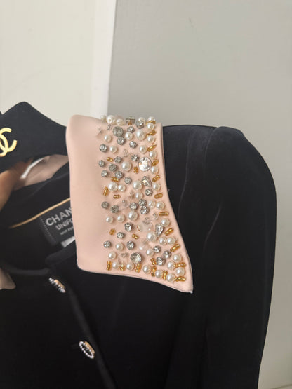 Chanel uniform jacket with embellishments