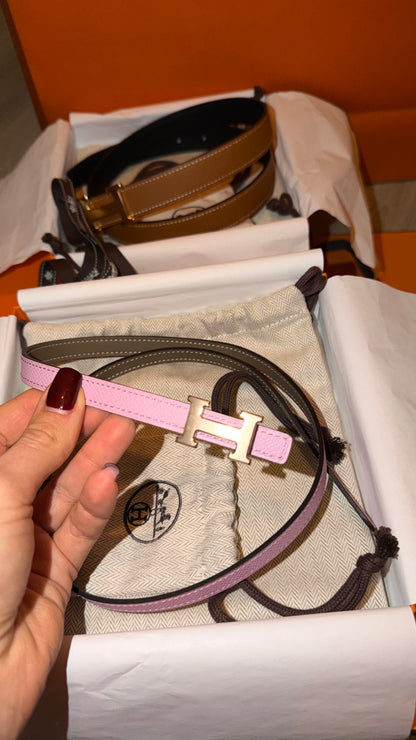 Mini H belt Hermes, worn once