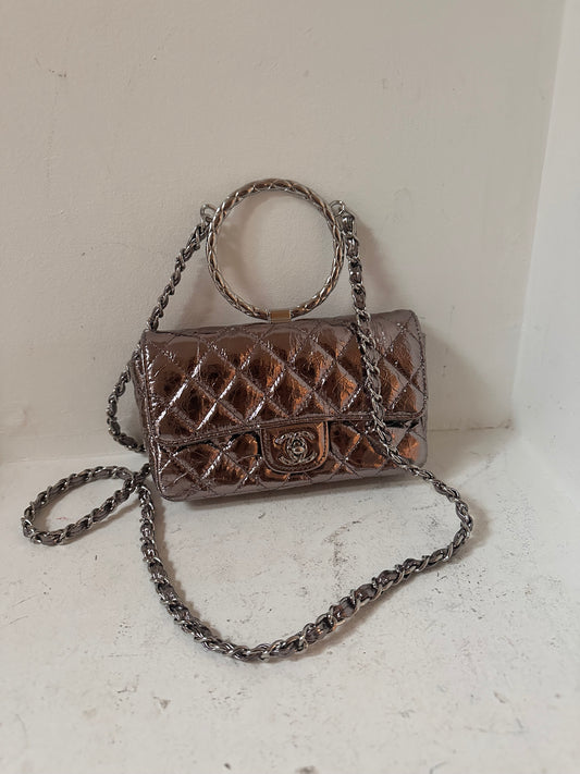 Chanel top handle mini rectangular