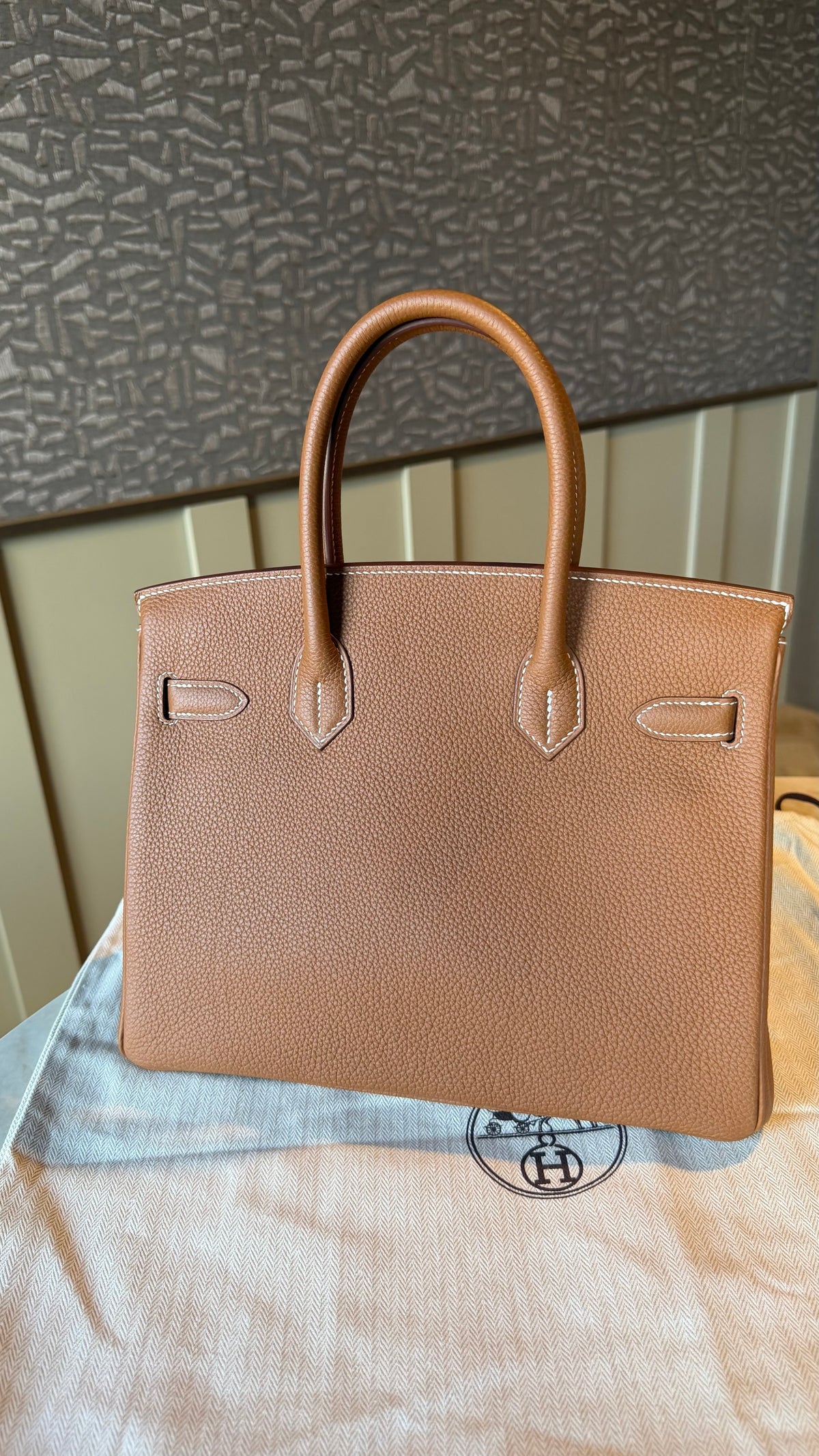 Birkin 30 gold Togo gold hardware Z stamp (2021)