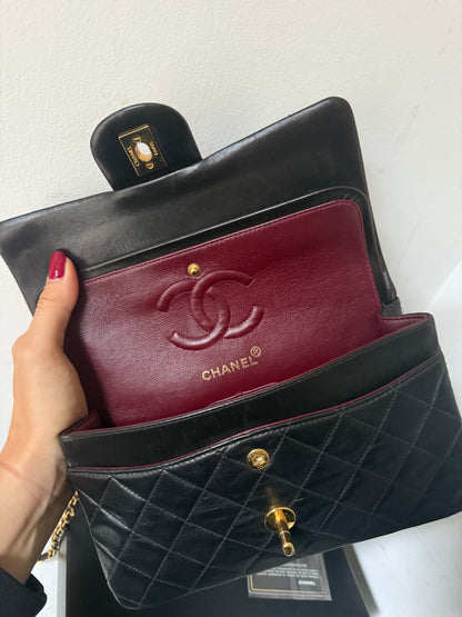 Chanel small classic flap in lambskin 5 series (1997)