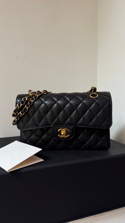 Small 2022 caviar double flap