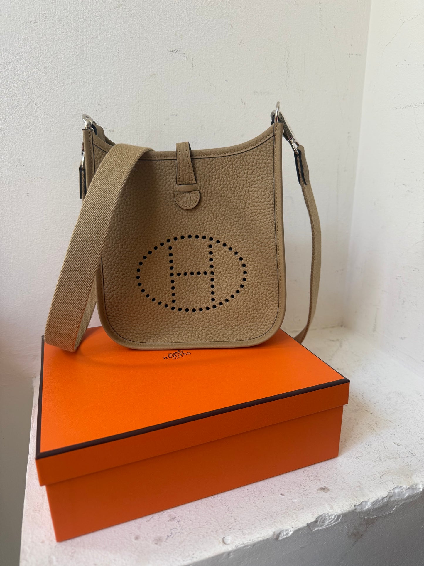 Hermes Evelyne mini poussiere