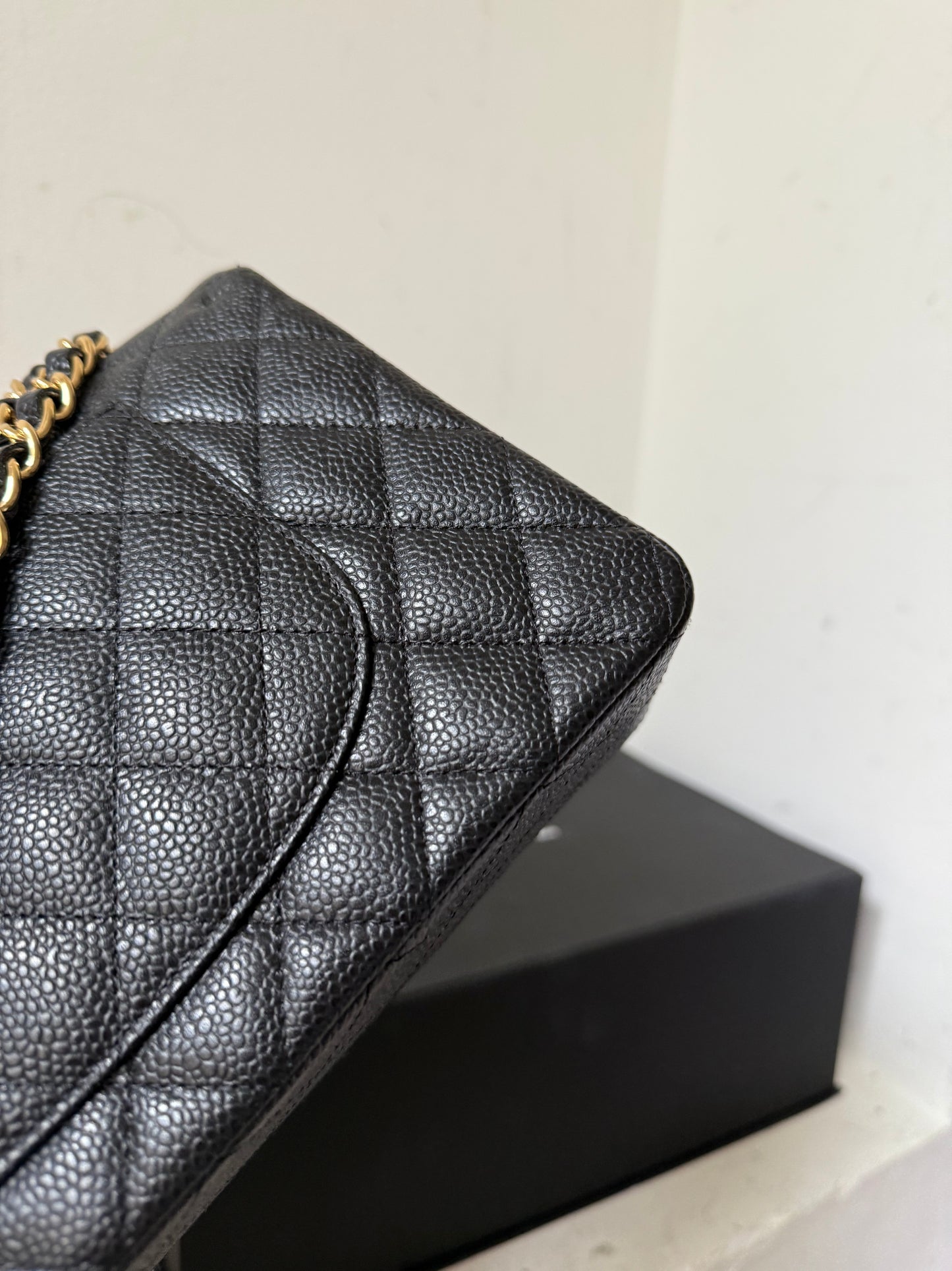 Chanel medium caviar flapbag 2013