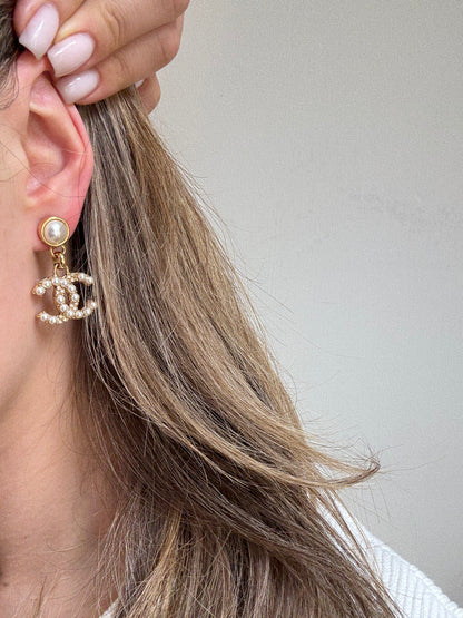Chanel earrings full set new