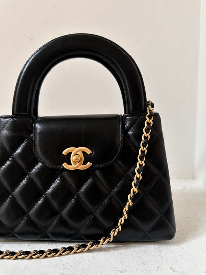 Chanel Kelly nano in black colour