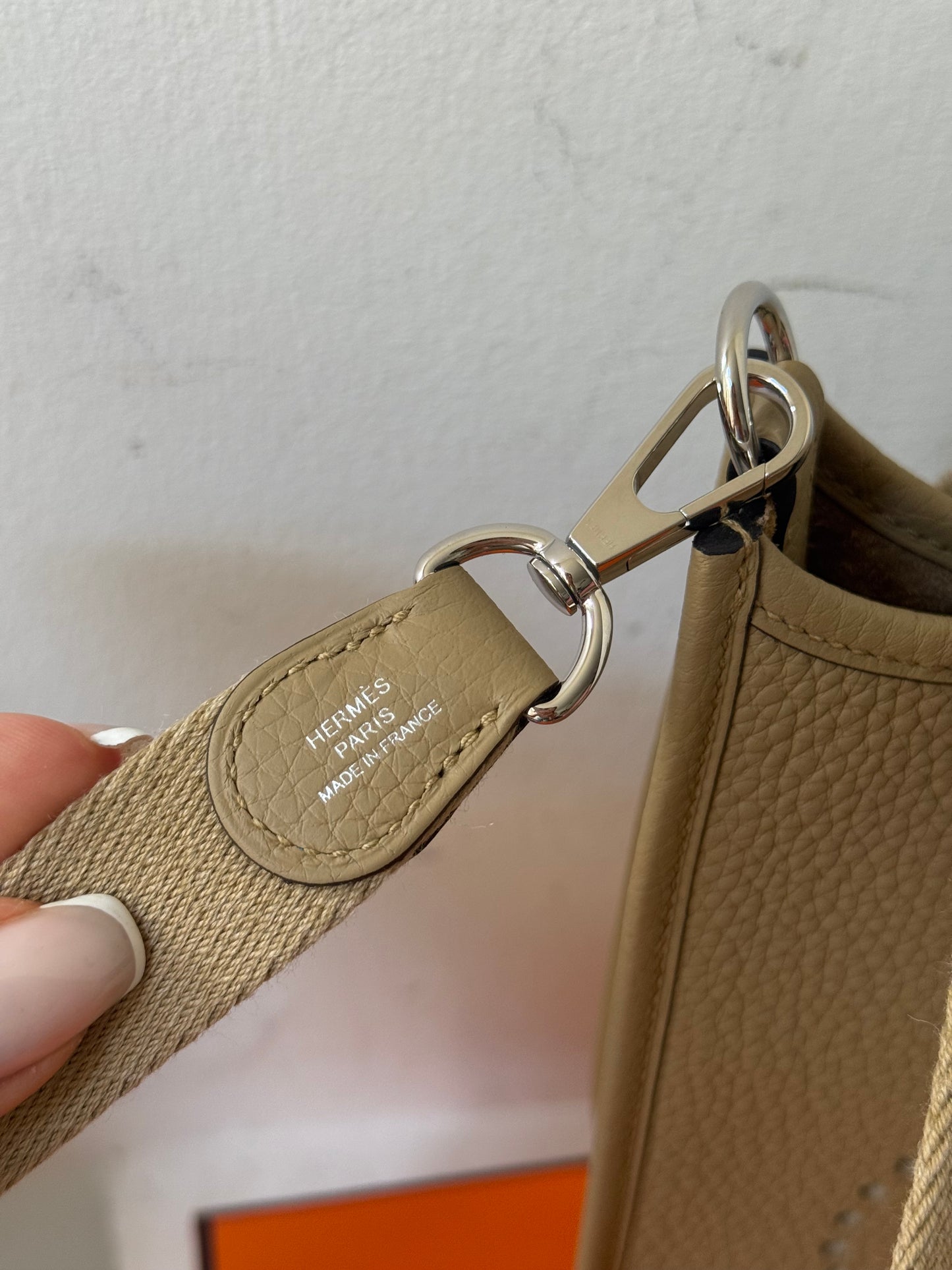 Hermes Evelyne mini poussiere