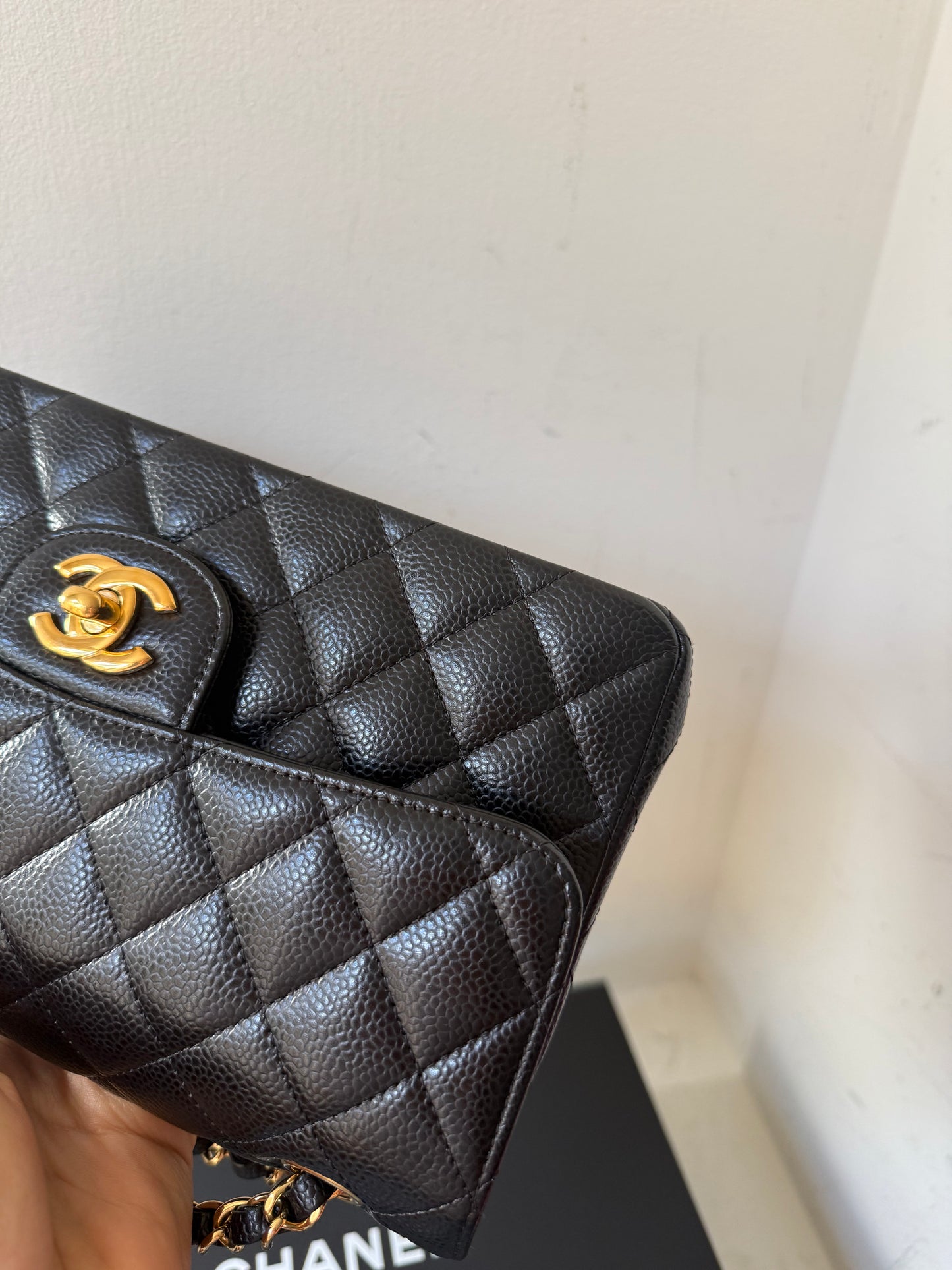 Chanel caviar classic flap 26 series