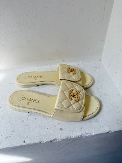 Chanel slipper 38.5 - 2025 collection