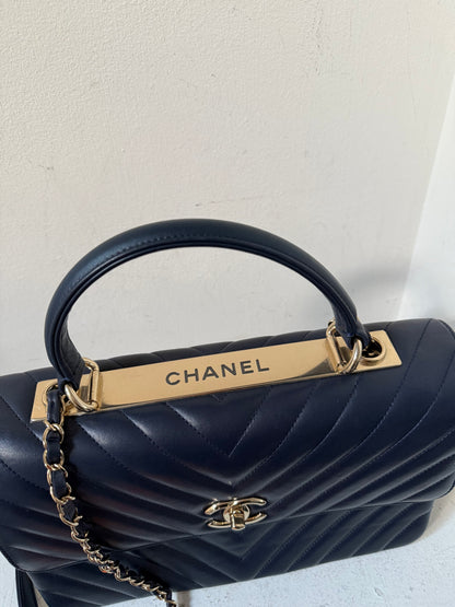 Chanel cc trendy flapbag with chain