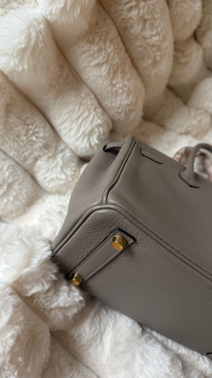 Birkin 25 gris asphalte 2020 dustbag bababebi