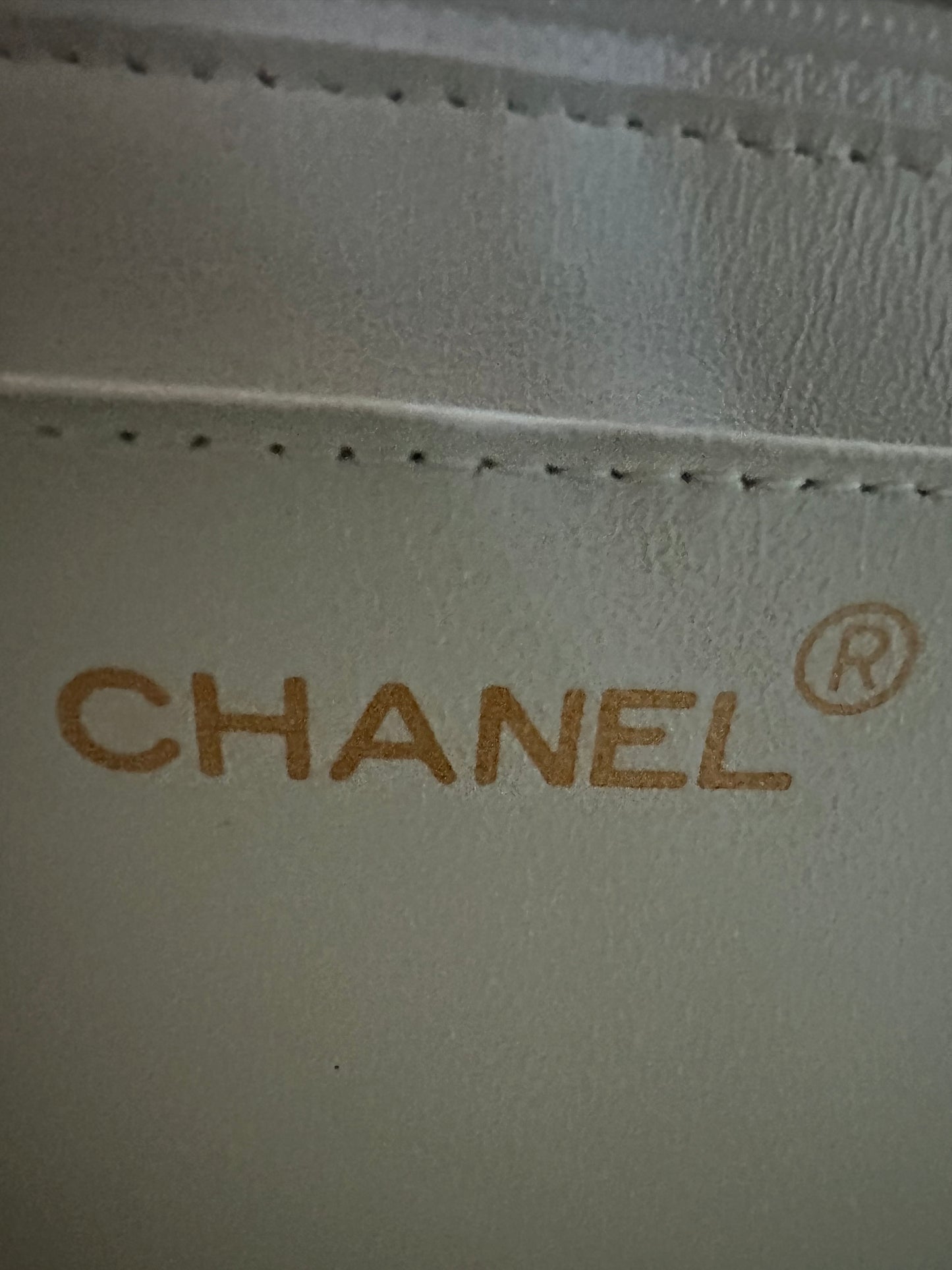 Chanel Diana white medium flap bag